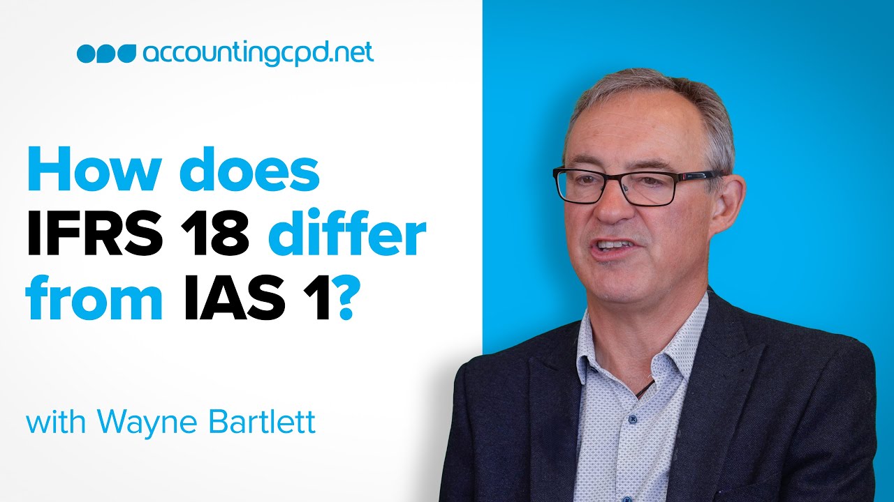 How does IFRS 18 differ from IAS 1?