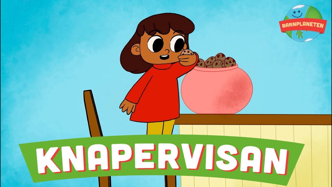Knapervisan - Animerad Barnplaneten video med Vanna Rosenberg på sång