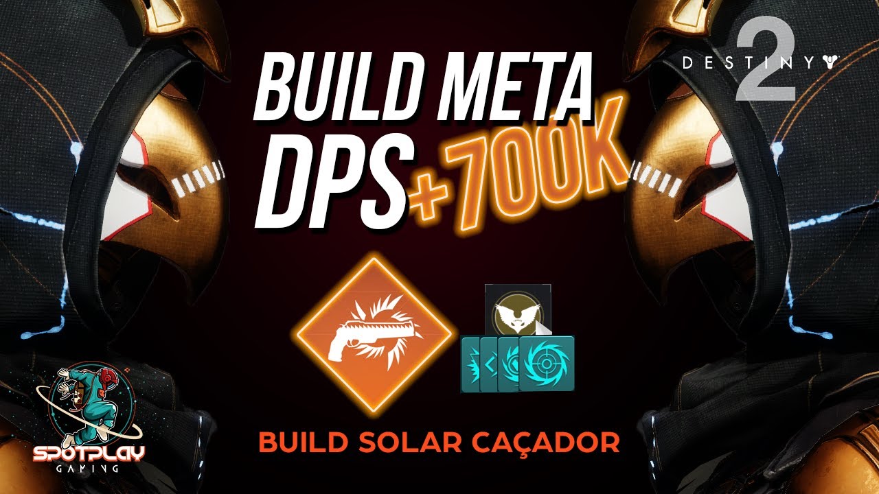 Build FREE e META DPS Caçador Solar Tutorial Novos Jogadores Destiny 2