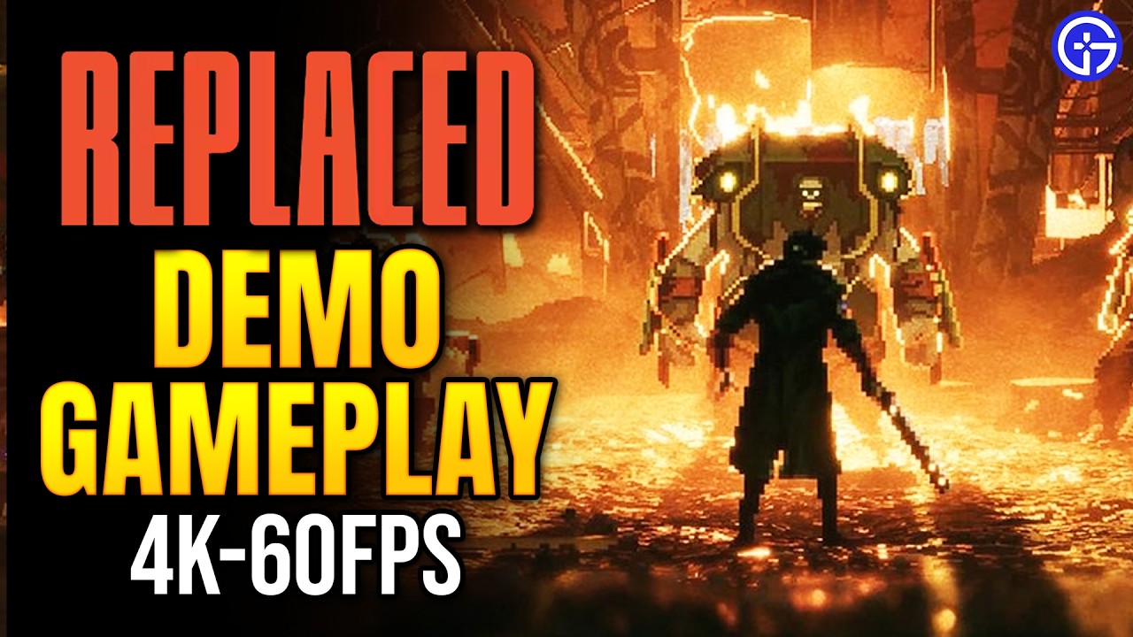 REPLACED - An Amazing Action Platformer - Full Demo Gameplay Playthrough - 4k 60FPS