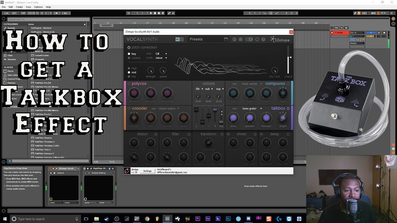 Как получить эффект Talkbox с помощью Izotope VocalSynth