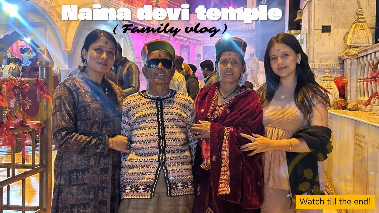 Visited to Naina Devi Temple with family❤️