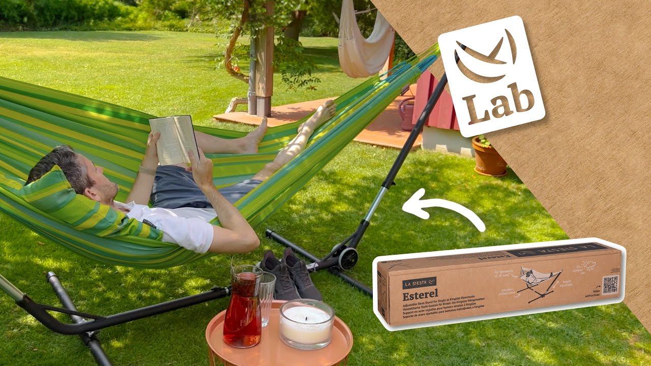 Hängemattengestell Esterel aufbauen | Schnell und einfach | LA SIESTA Lab
