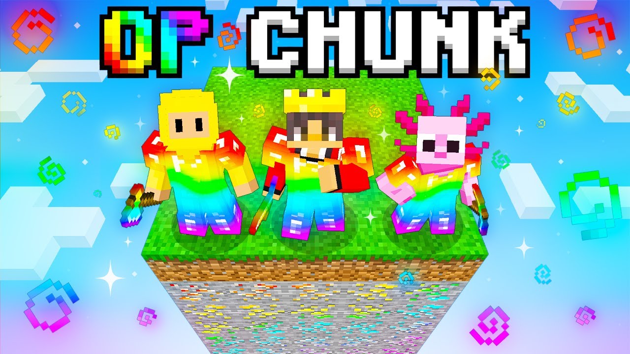 Surviving One SUPER CHUNK in Minecraft!