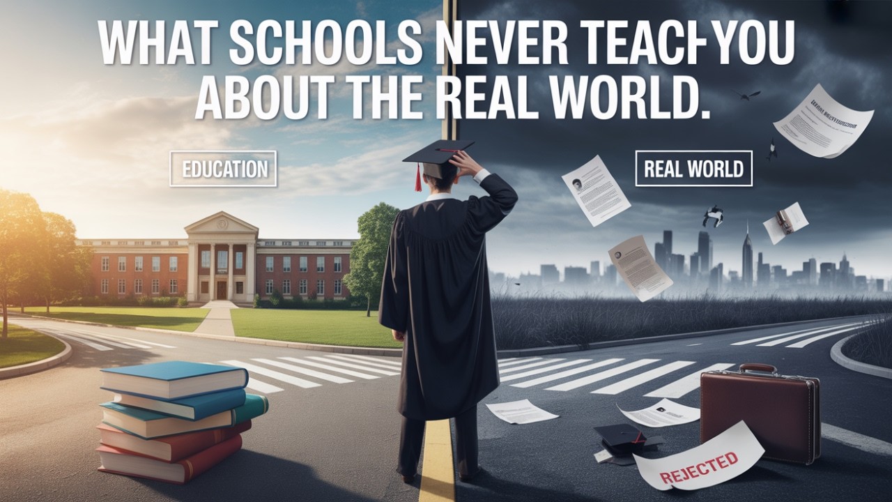 What Schools Never Teach You About the Real World (Especially in an Unemployment-Driven Society)