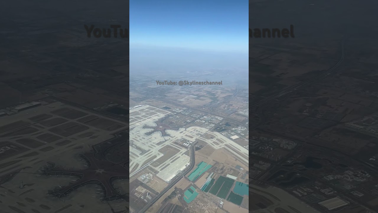 New Beijing Airport - Daxing (ZBAD/PKX) #aviation #airport #daxing #beijing #china #runway #airplane