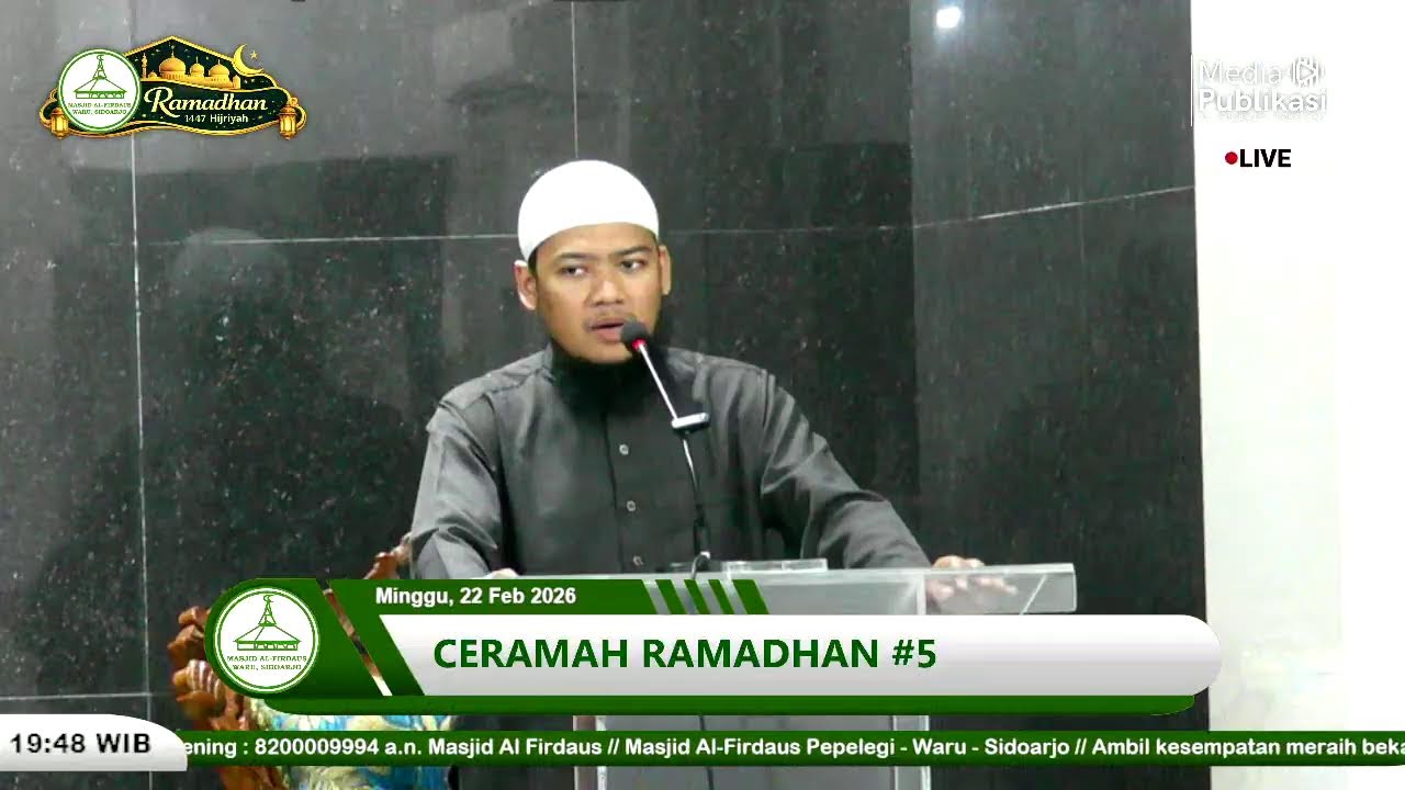 🔴CERAMAH RAMADHAN #5 - USTADZ UMAR BALADRAF, M.Pd.I
