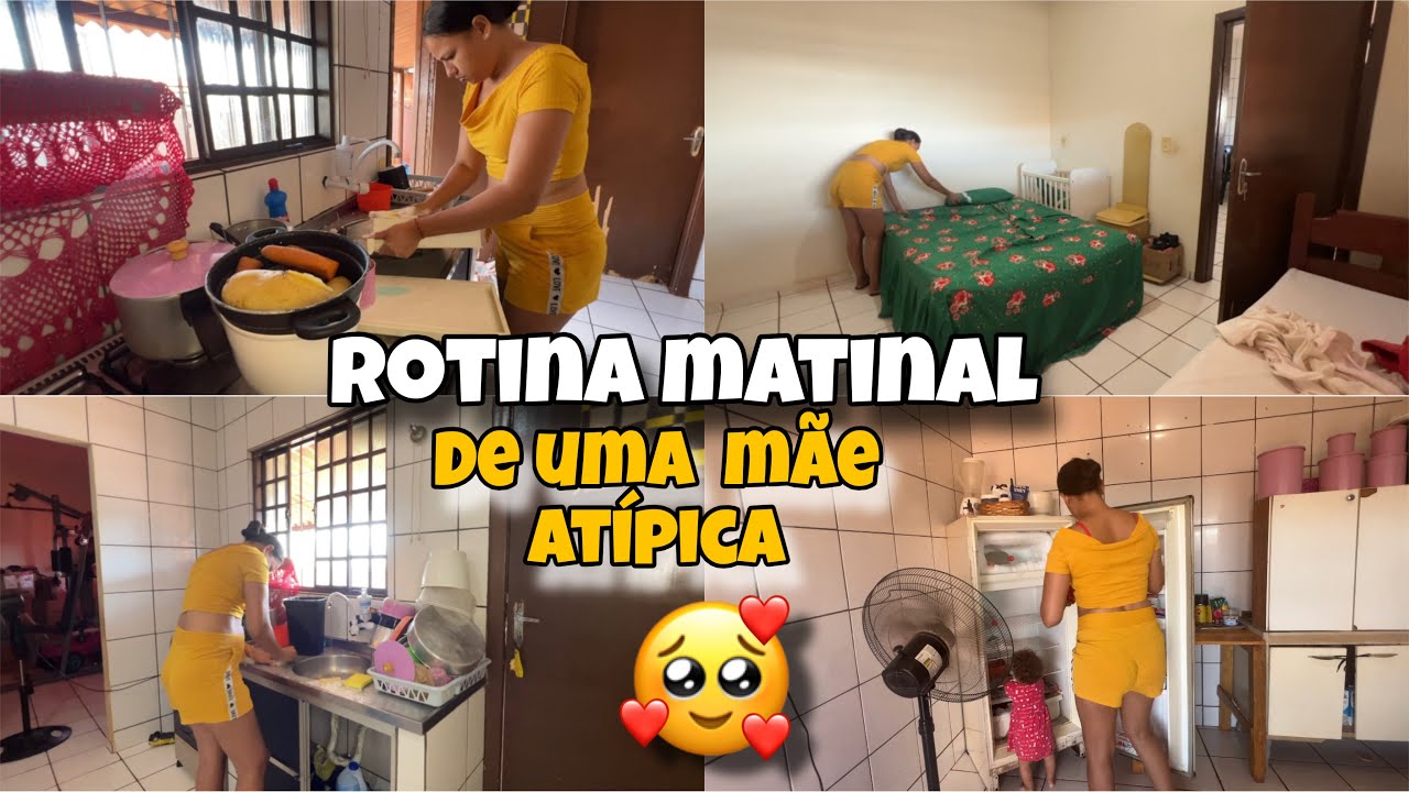 MIMHA ROTINA MATINAL SENDO MÃE ATÍPICA 🥹✨