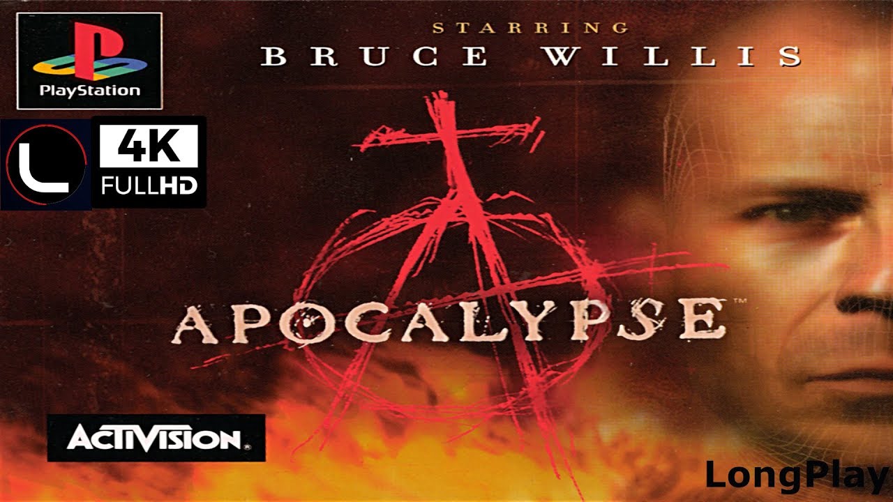 PS1 - Apocalypse - LongPlay [4K:WideScreen] 🔴