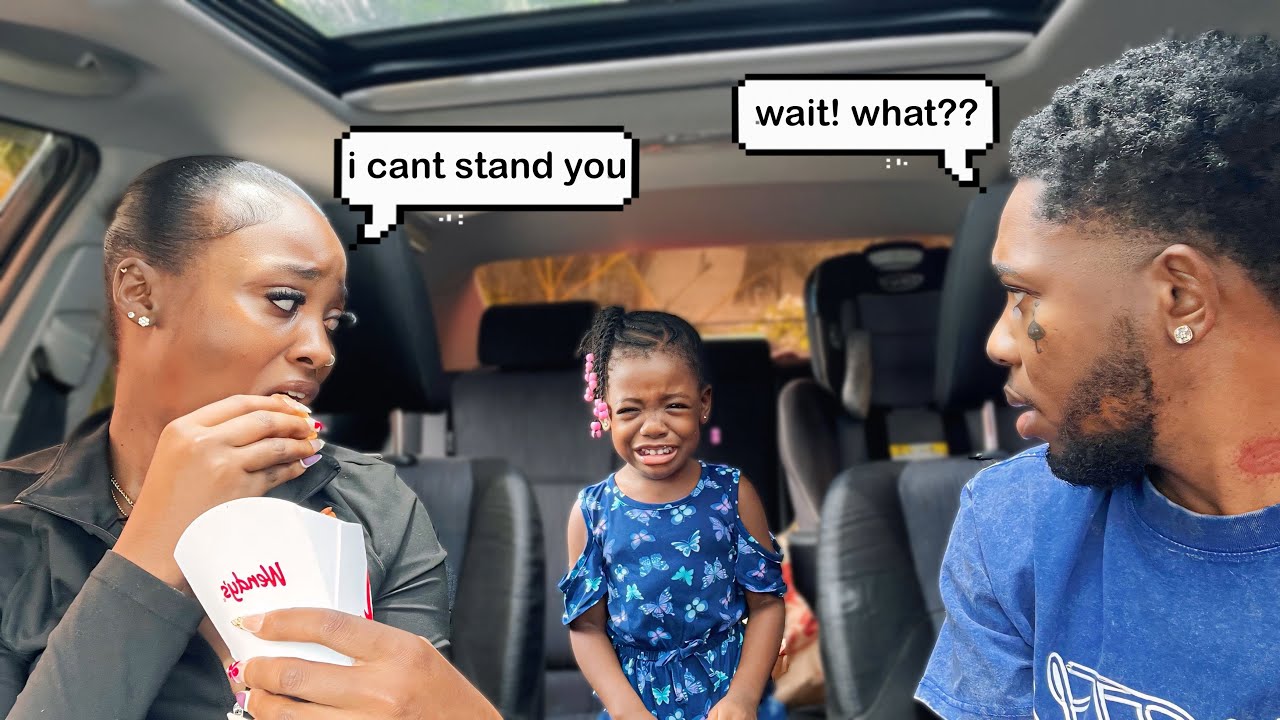 BEING MEAN TO HIS DAUGHTER TO SEE HIS REACTION