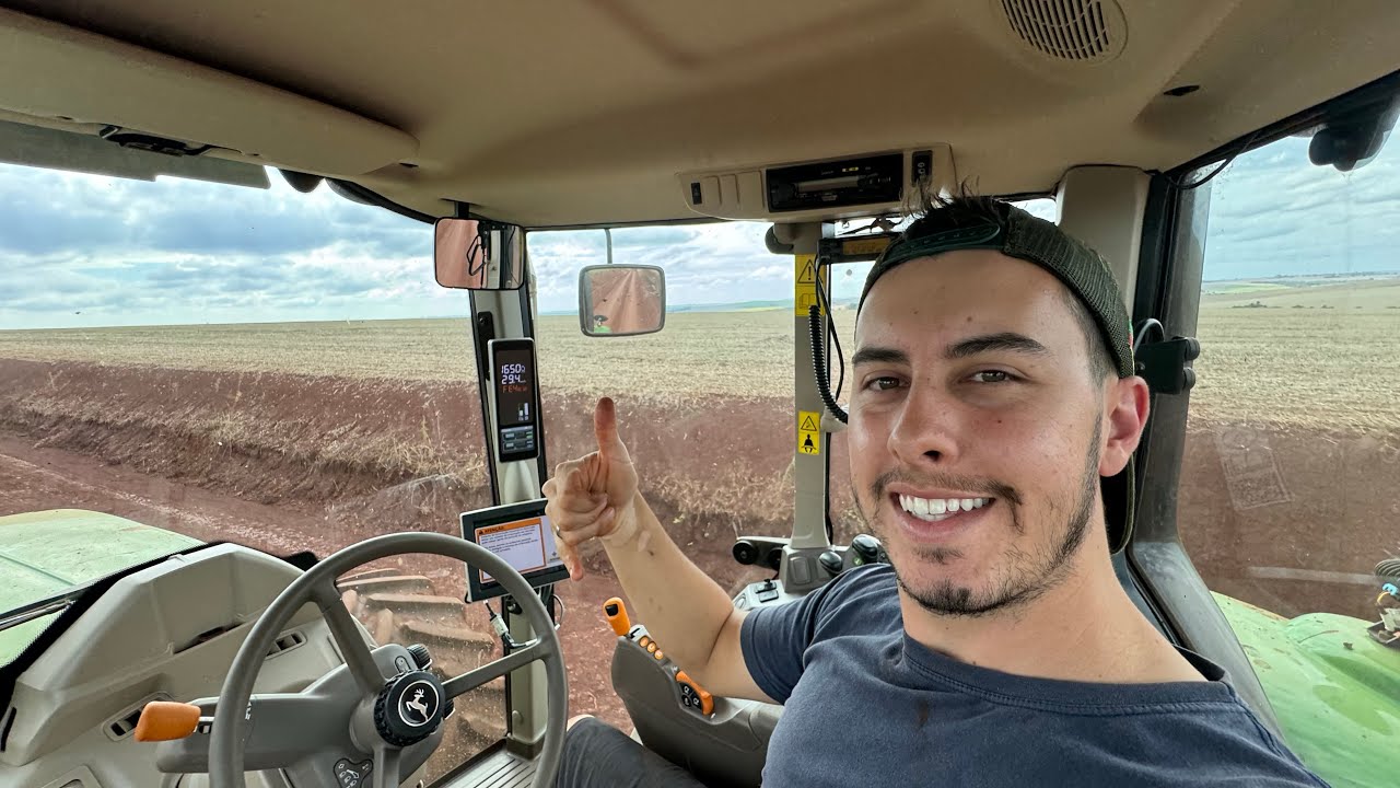John Deere 6190M no diret&atilde;o 😂🚀