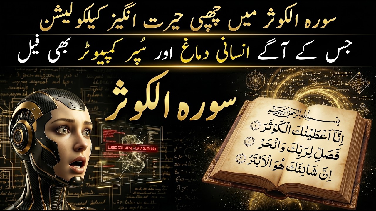 Amazing Hidden Secrets & Numerical Codes in Surah Kausar | Miracles of Quran | Facts in Hindi Urdu