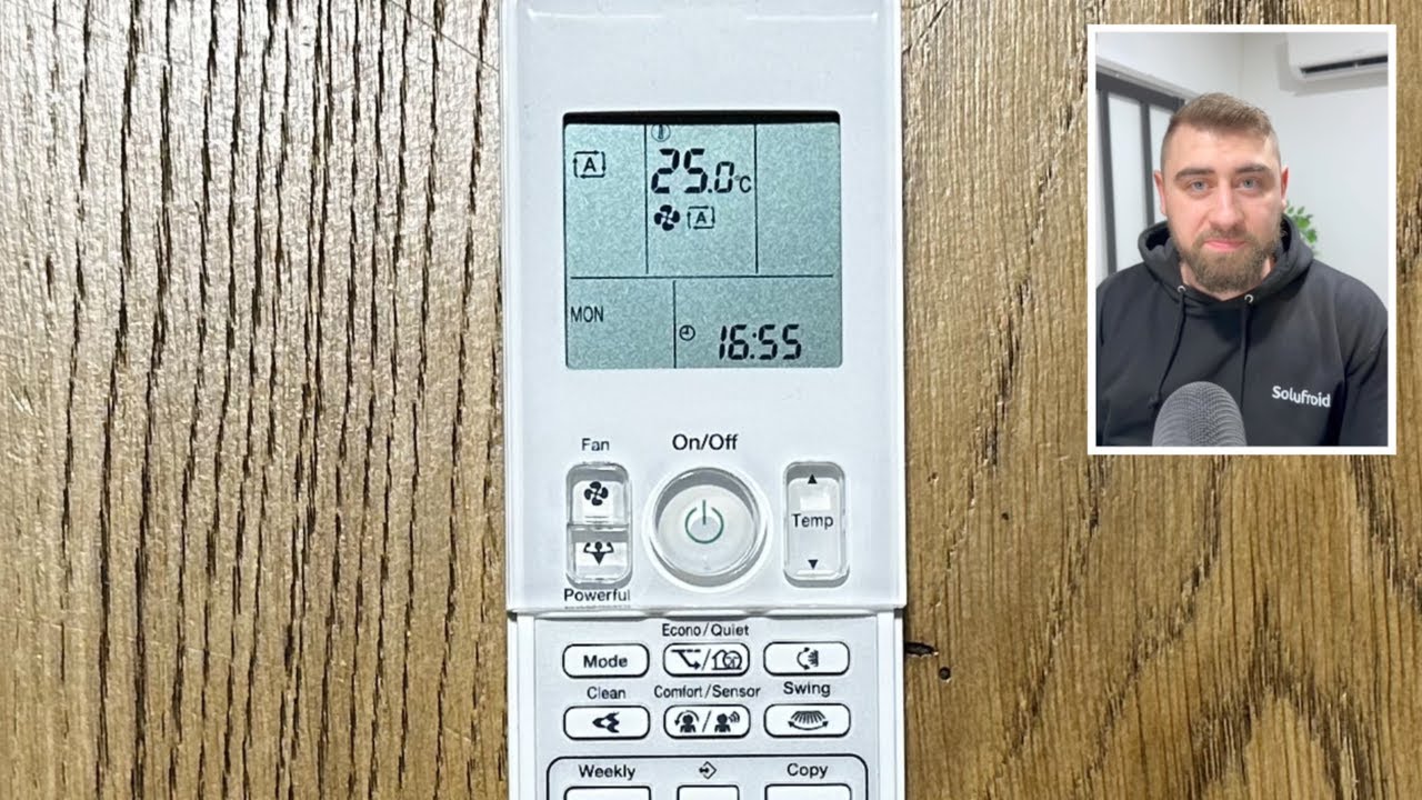 Télécommande Perfera / Stylish DAIKIN Climatisation tout savoir