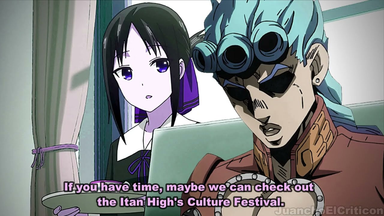 Giorno asks Kaguya out on a date | Giorno-sama: Love is Bizarre