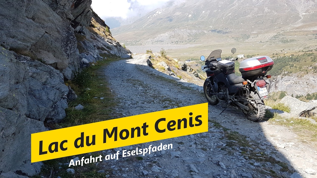 Lac du Mont Cenis Umrundung - Offroad - Enduro-Alpen-Tour 2018