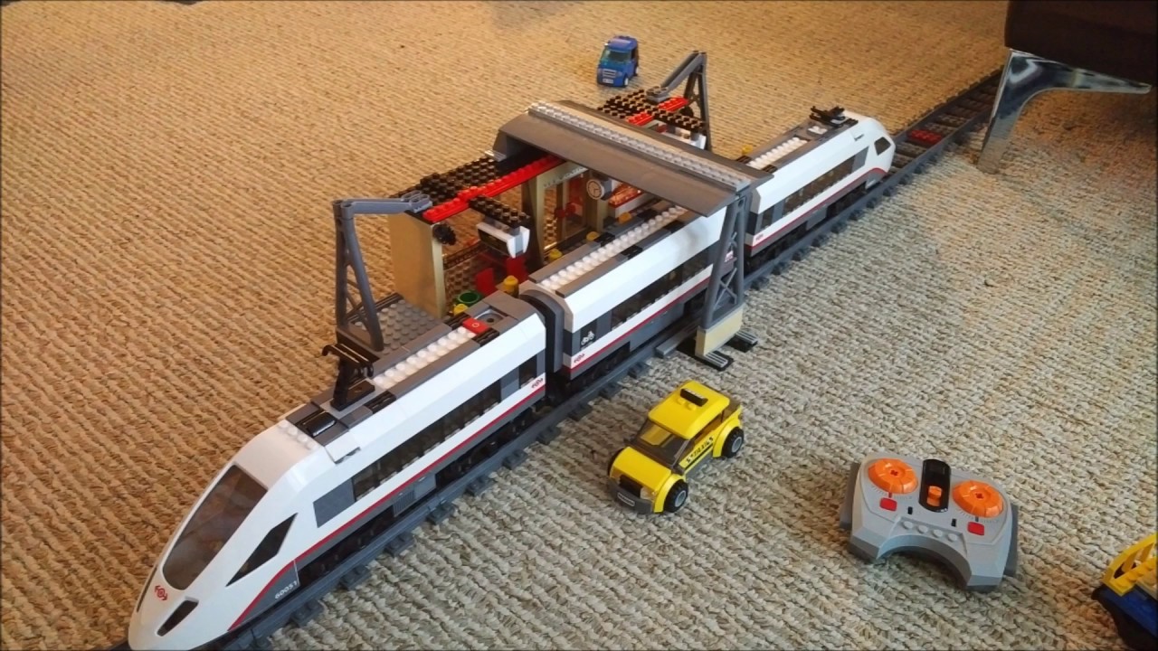 We are building Lego Train Station set #60050