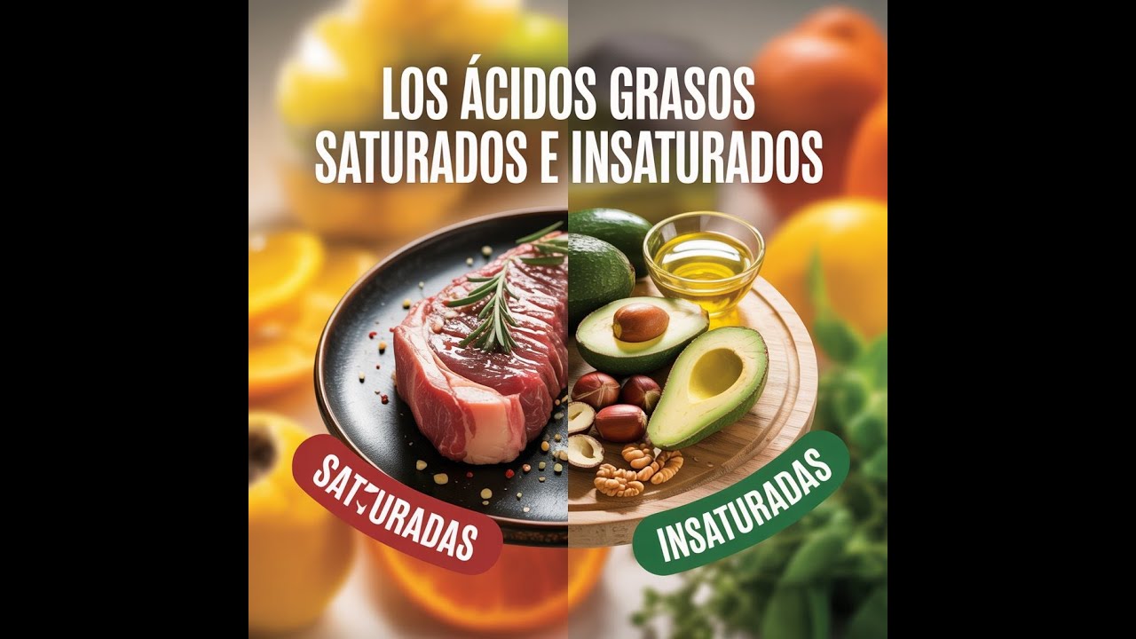 Ácidos grasos: Saturados vs. Insaturados