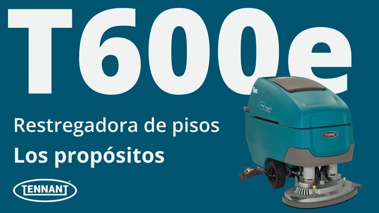 T600e Restregadora de pisos de operador caminando | Los propósitos | Tennant Company