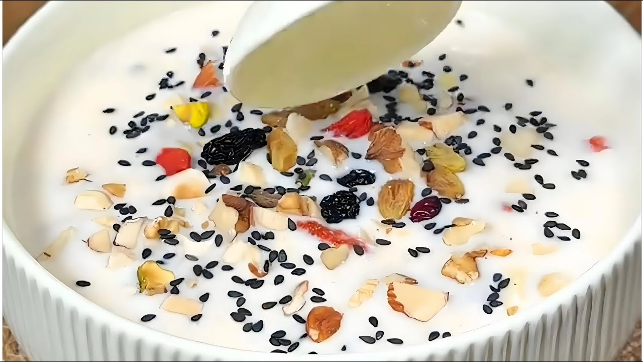 我再也不直接喝牛奶了！我在牛奶裏添加了這些東西，太美味了，對身體健康有益  Milk Recipe  Vegan Recipe   BEST OF BEST CHINESE RECIPES