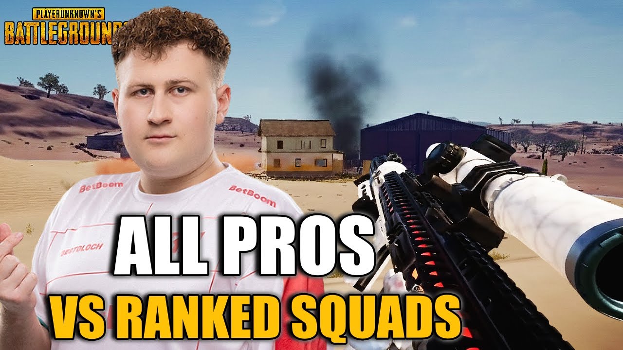 Bestoloch x BB Team: Tactical Wipeout of EU Ranked Lobbies in PUBG