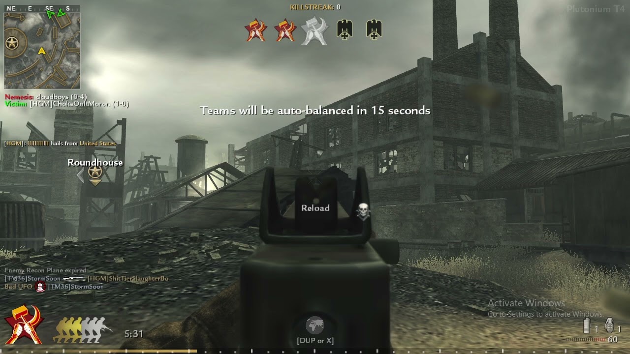 Call Of Duty 5 Online Multiplayer Gameplay