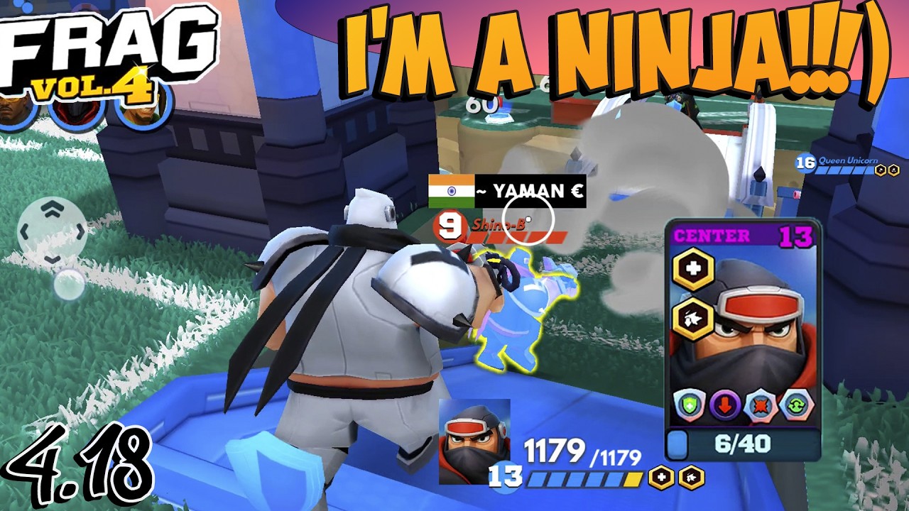 FRAG Pro Shooter - I'm a ninja XD🔥4.18 Gameplay Walkthrough🔥(iOS,Android)