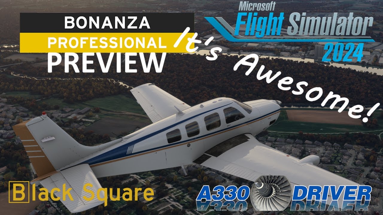 Black Square BONANZA PROFESSIONAL PREVIEW | Study Level Single Engine Piston | Real Airline Pilot