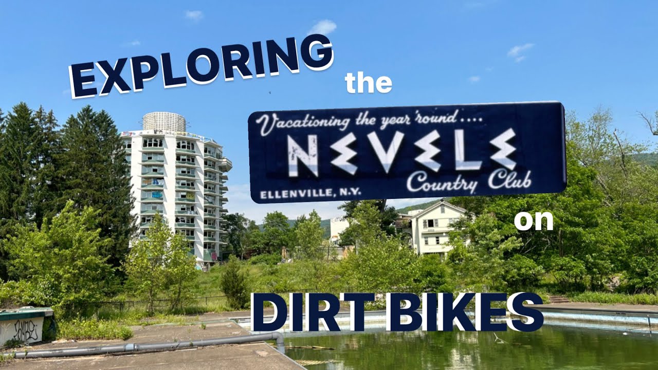 Exploring the ABANDONED NEVELE GRANDE RESORT on DIRT BIKES | Part 1
