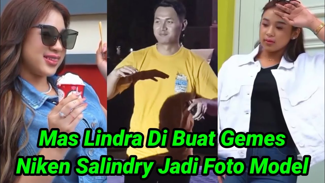 Live Niken Salindry Jadi Foto Model Mas Lindra Gemes