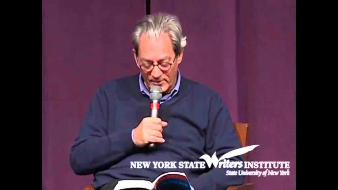 Paul Auster's letter to J.M. Coetzee: 