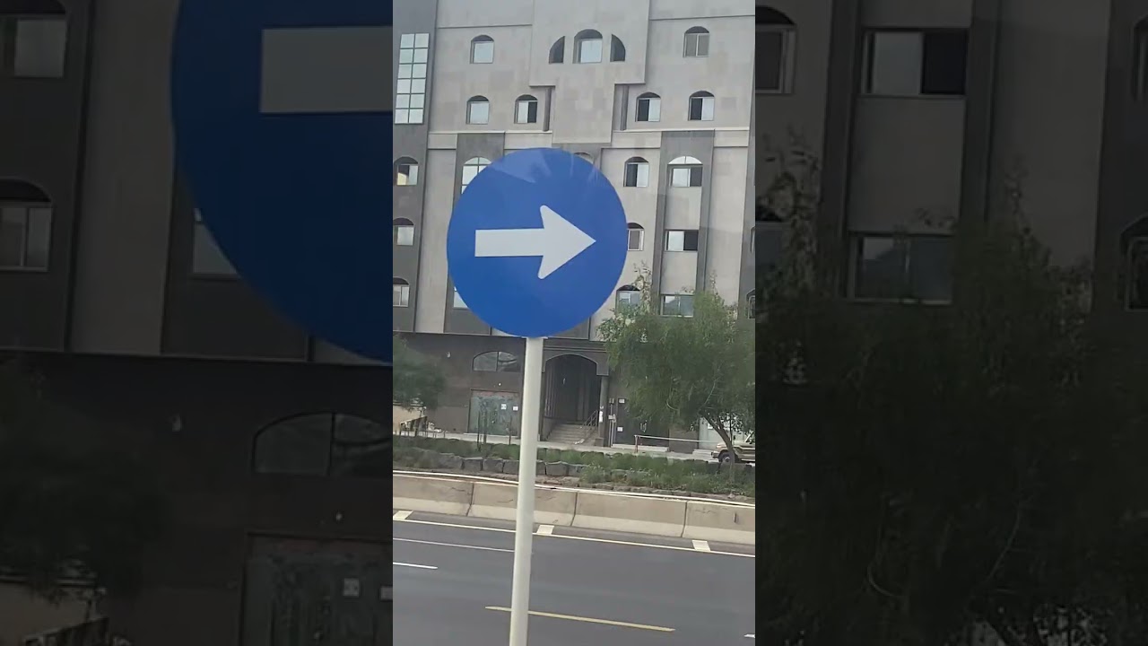 Saudi Road Trip urban scenery; building works  bombsite situation 