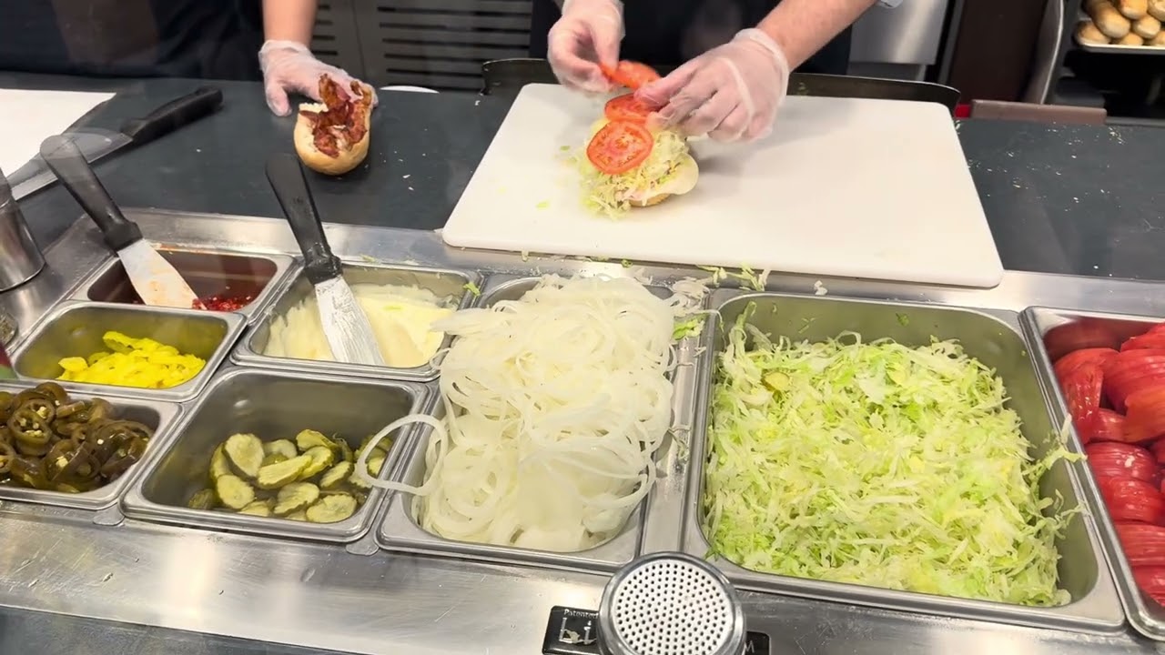 Jerseys Mikes Veggie Sub - Yes we got it Mikes way! @YT_CTPD 