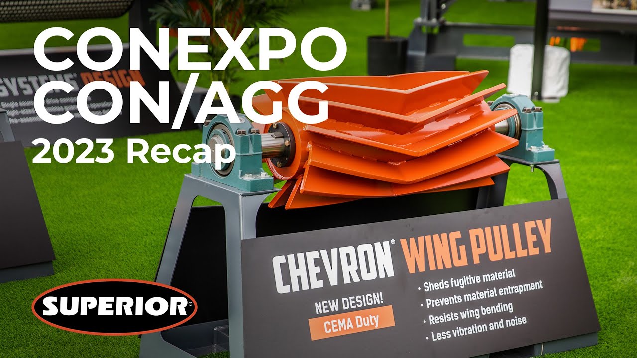 Chevron® Pulley | CONEXPO-CON/AGG 2023 Product Display