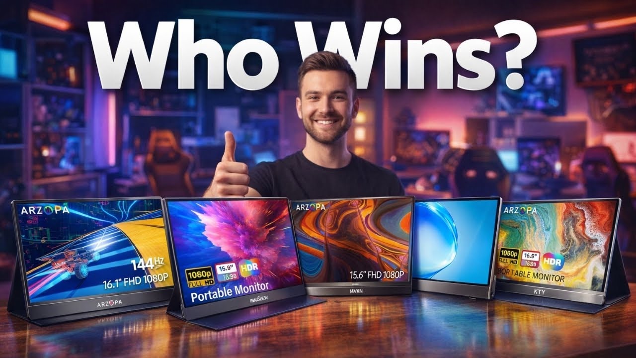 ✅Best Portable Monitor For Gaming : Top 5 Best Portable Monitor For Gaming(Buying Guide)