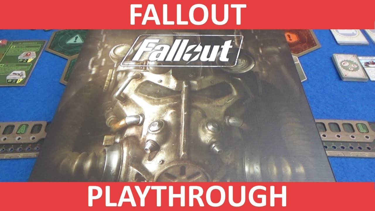 Fallout Board Game - Playthrough - slickerdrips
