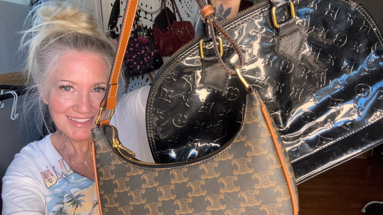 LV? CELINE? Thrifted Purse Haul! www.pursetrippin.com