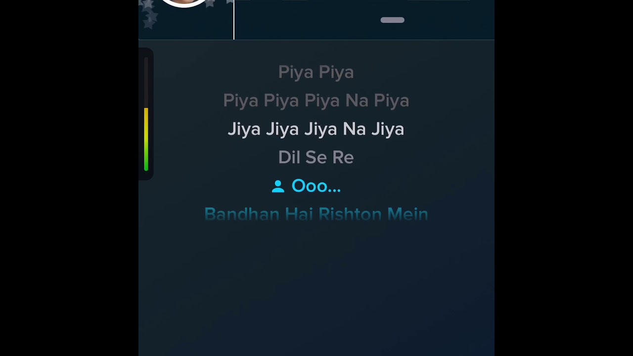 Karaoke Dil Se Re