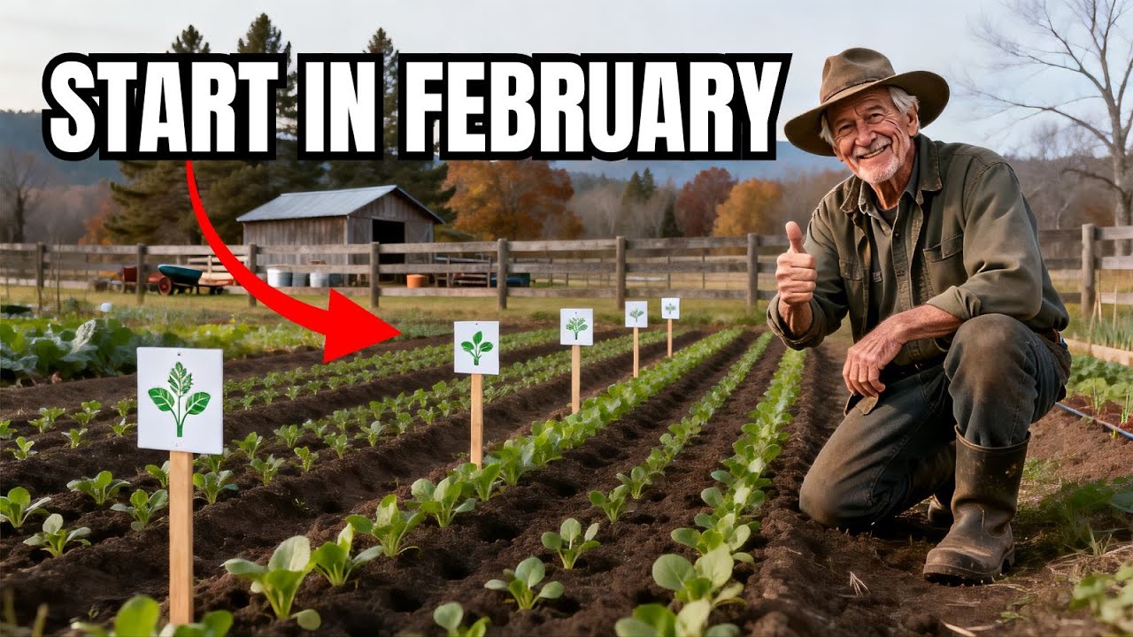 12 Seeds You Must Start in February to Harvest 3x More by Summer