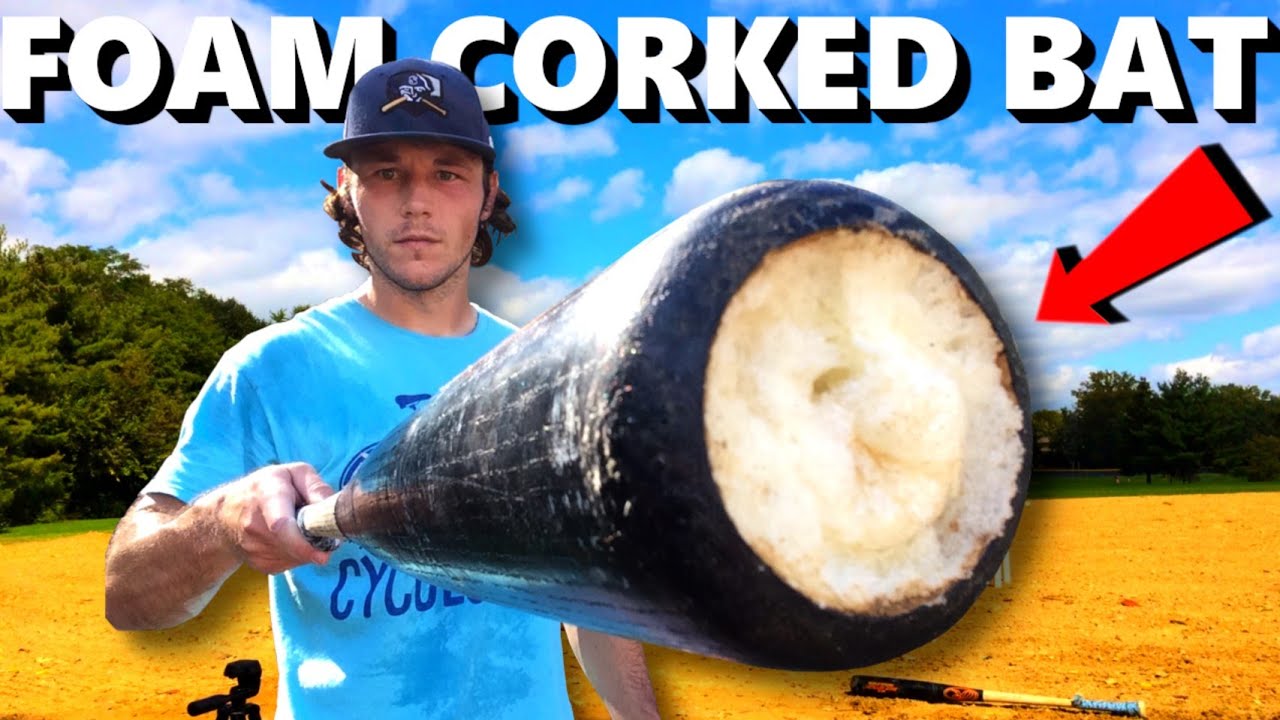 Corking a Wood Bat with FOAM (and it WORKS)