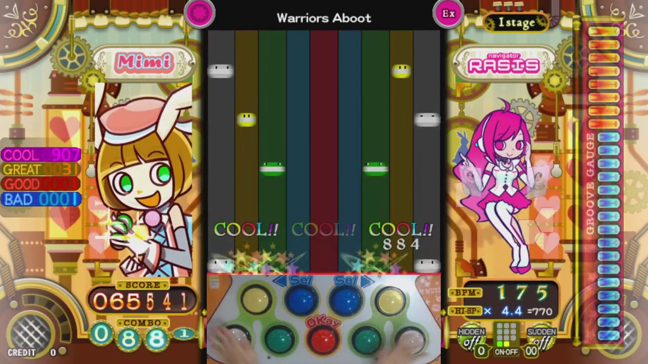 [ポップン] Warriors Aboot EX