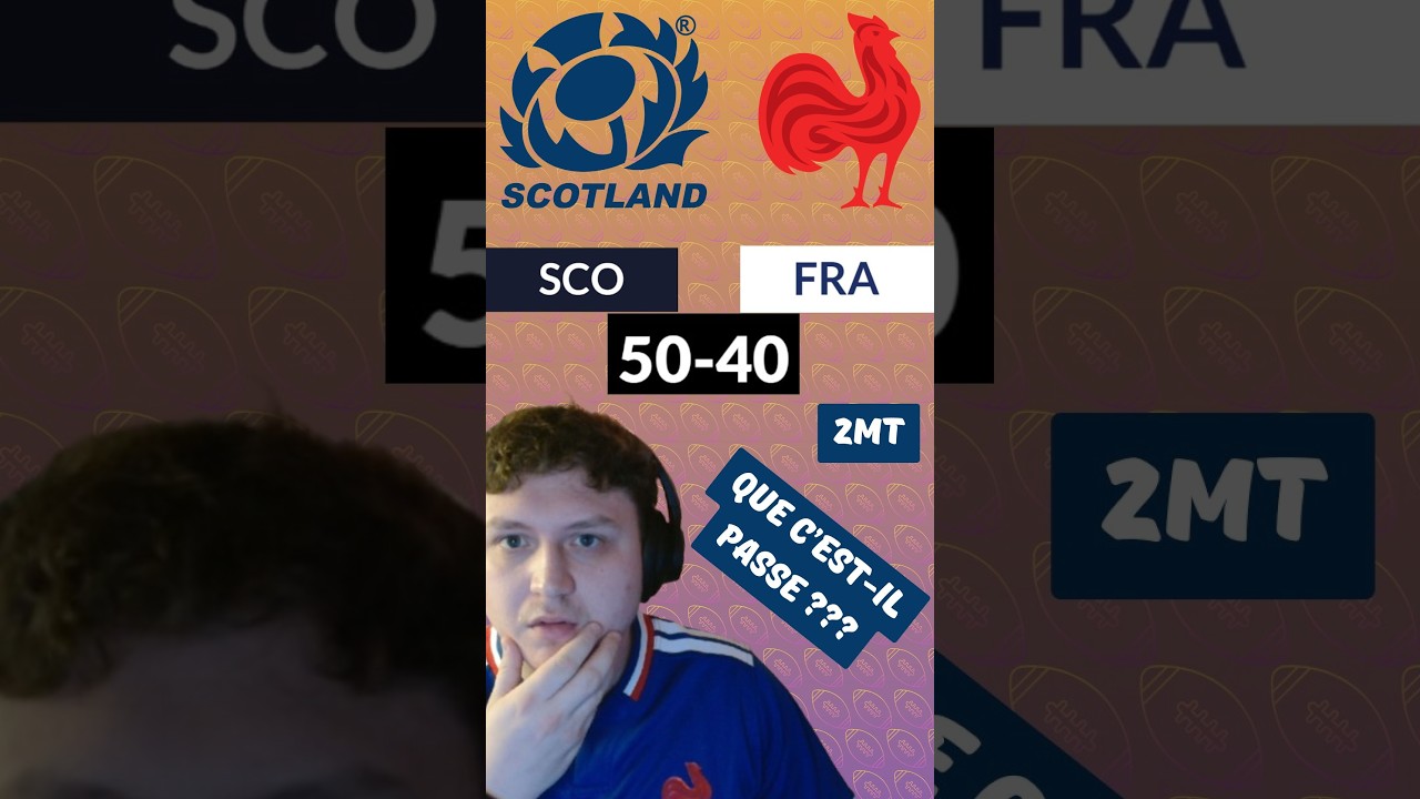 ECOSSE - FRANCE !! 6 Nations J4 !! #MatchCommentary #Rugby #6Nation #NoSpoil (No Image)