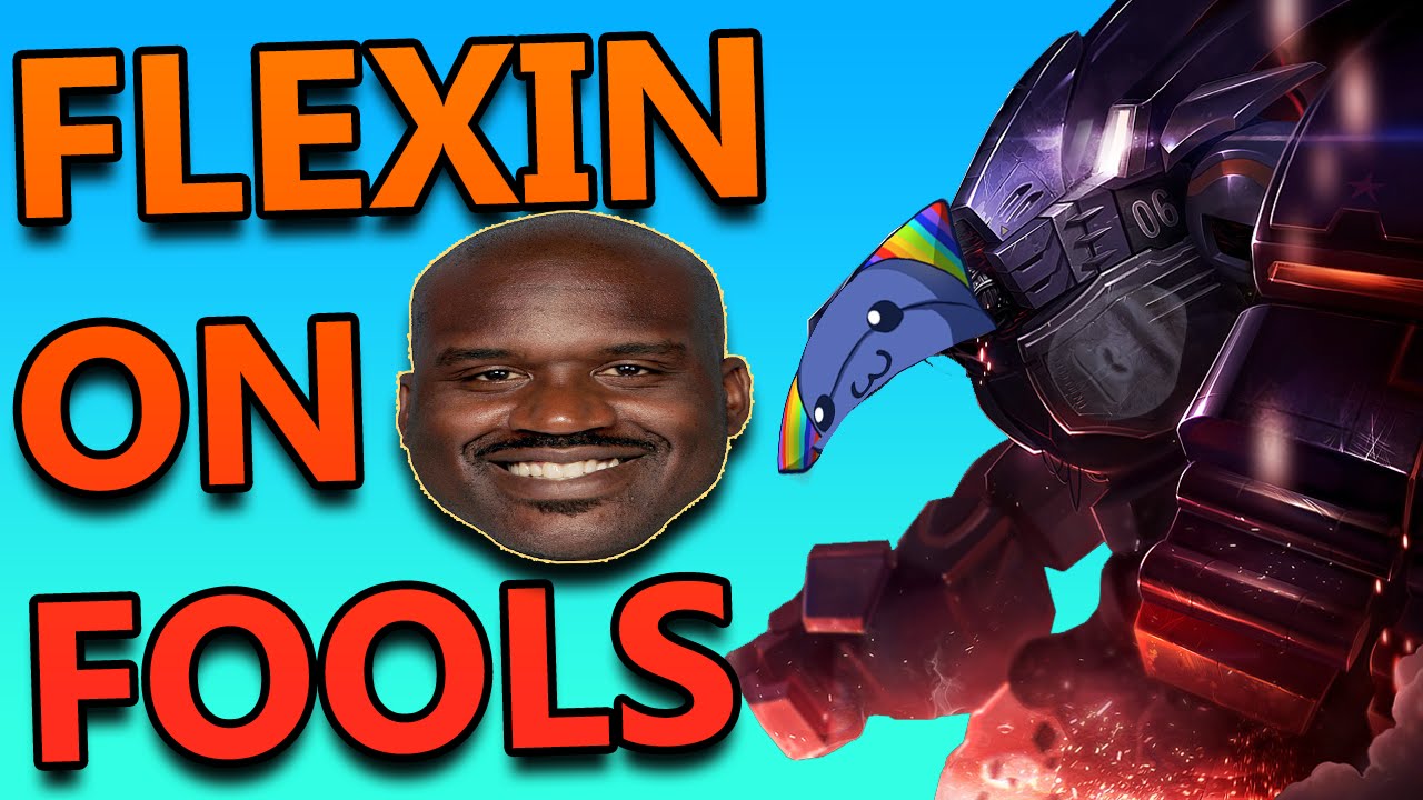 MALPHITE TOP FLEXING ALL OVER FOOLS - League of Legends With Friends