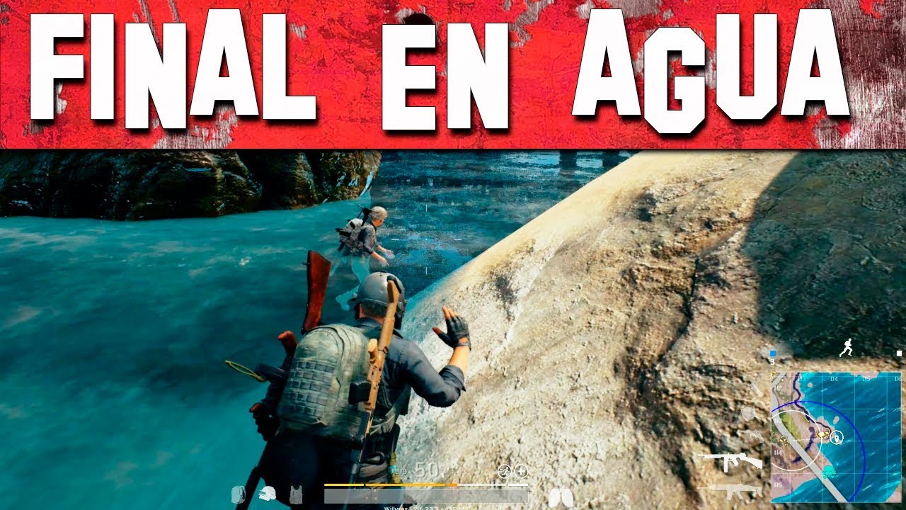 EL FINAL MÁS LOCO! EN *AGUA*!! PLAYERUNKNOWN'S BATTLEGROUNDS (PUBG) con Vegetta