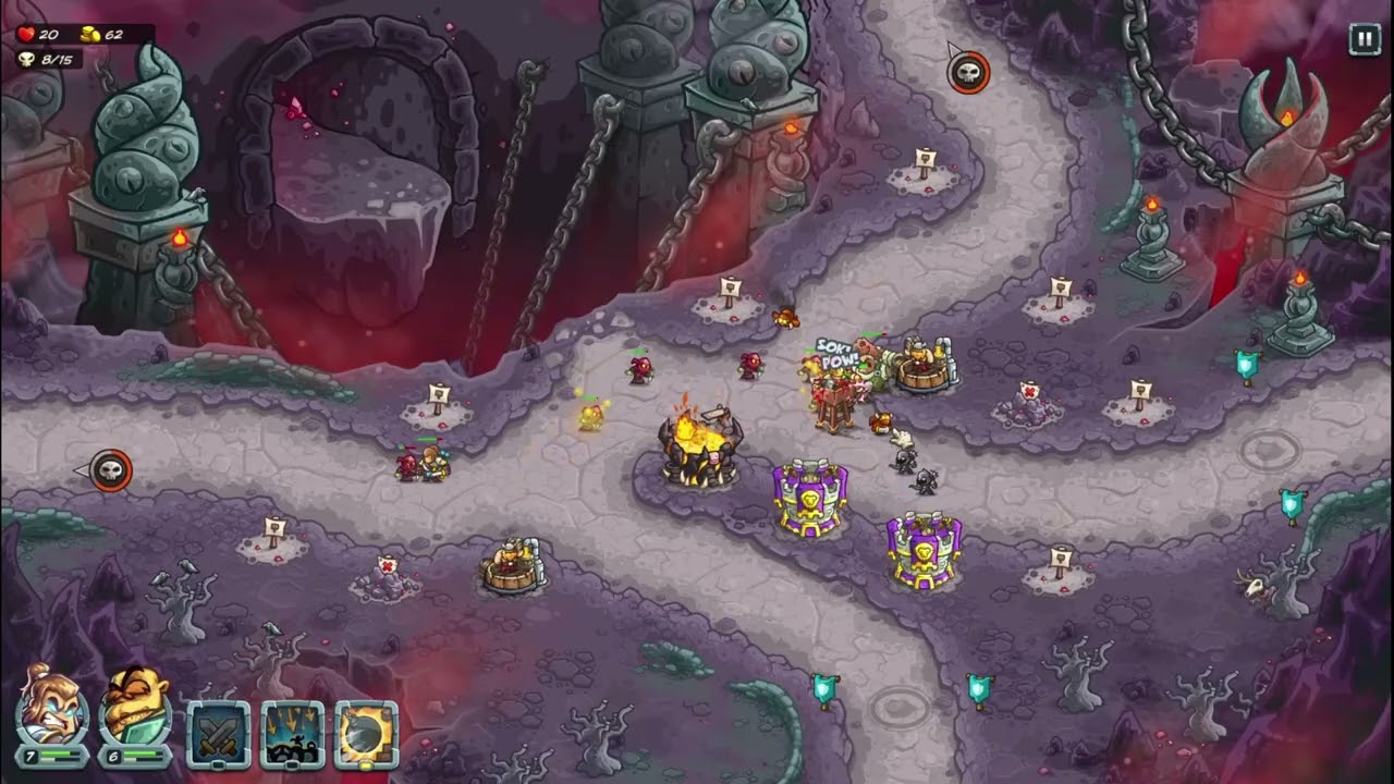 Kingdom Rush 5: Alliance [Ветеран] → 7.Мрачная Долина, Секреты