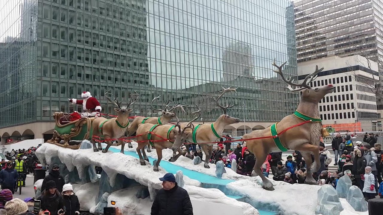 Défilé du père Noël de Montréal 23 novembre 2019