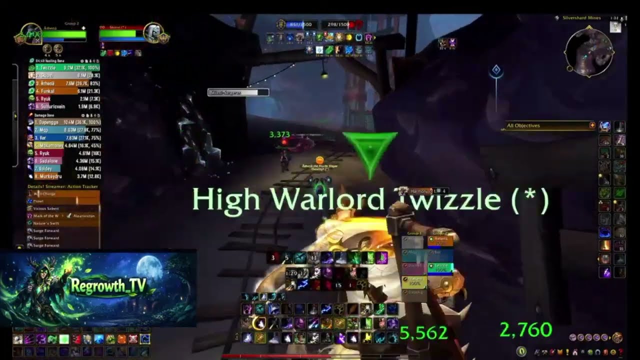 Rated Silvershard Mines WIN 🍃 WoW Midnight PvP | Resto Druid POV
