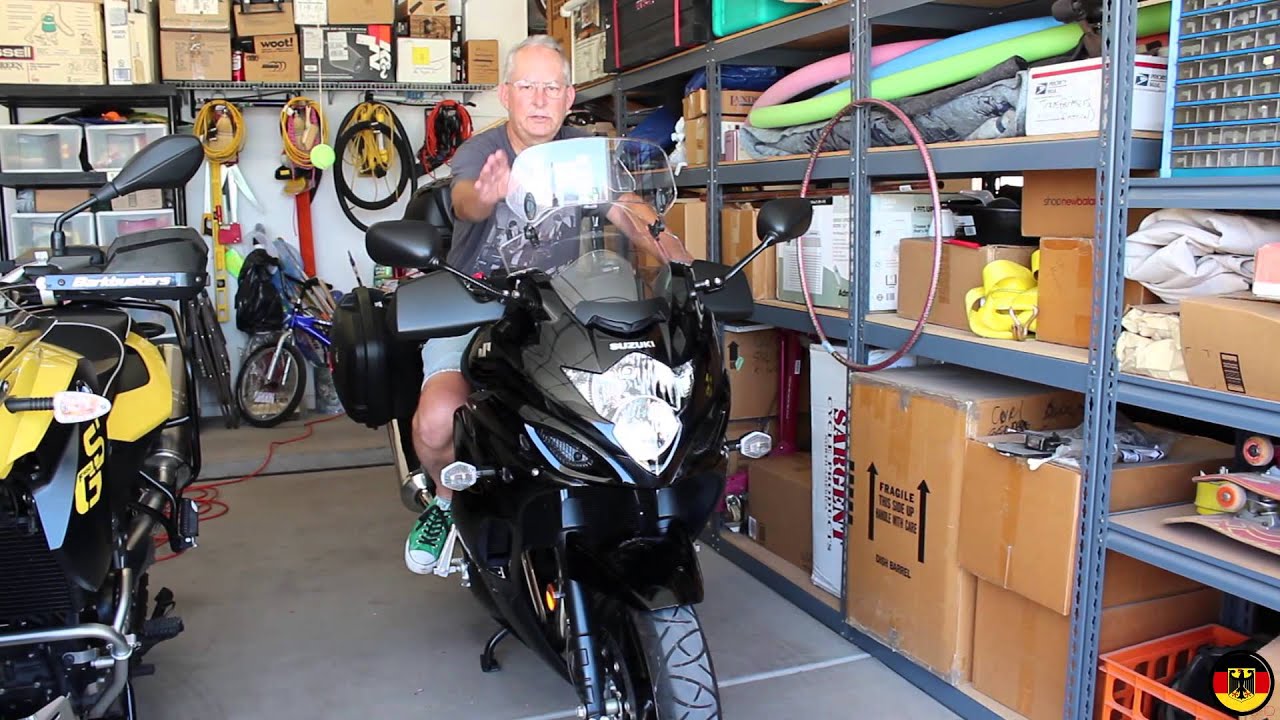 Suzuki GSX1250FA Windshield Situation