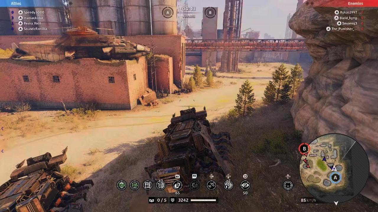 Crossout Clan War - JCO vs MNG