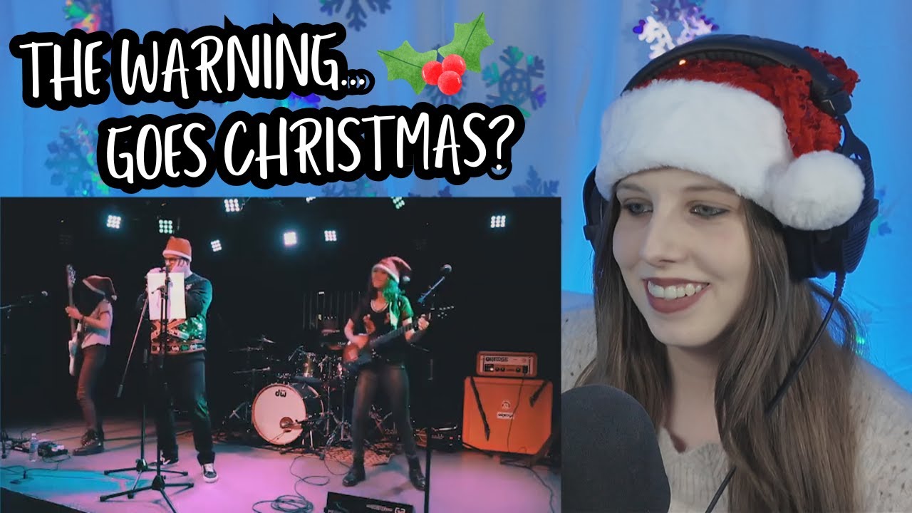 The Warning с Руди Джоффроем - Jingle Bell Rock | Реакция