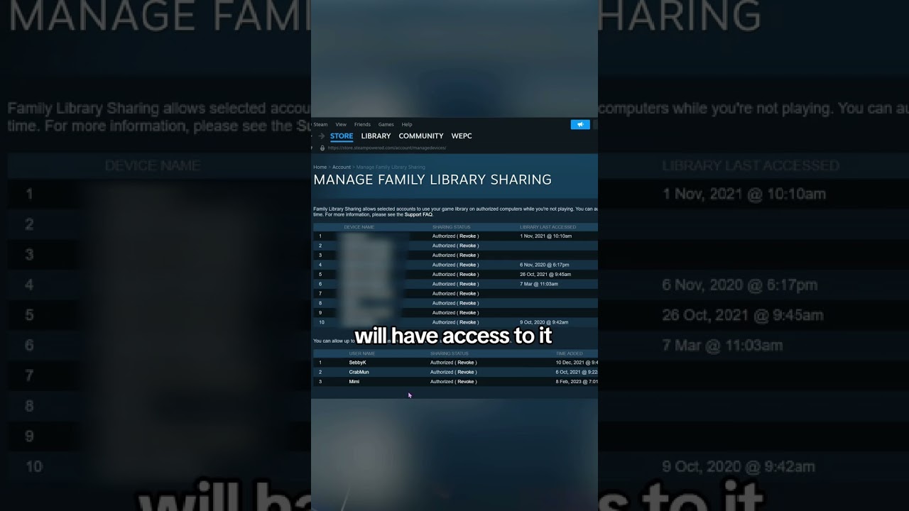 Как делиться играми в Steam?